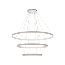 Load image into Gallery viewer, Verdura LED Multi Tier Chandelier in Grey (3-Ring).