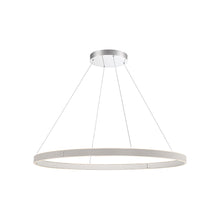 Load image into Gallery viewer, Verdura LED Ring Chandelier in Grey (Medium).