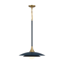 Load image into Gallery viewer, Welsh LED Pendant Light in Blue (Small).
