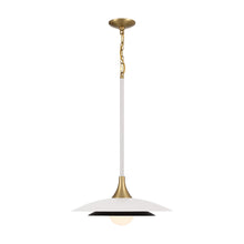 Load image into Gallery viewer, Welsh LED Pendant Light in White (Small).