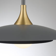 Load image into Gallery viewer, Welsh LED Pendant Light in Detail.