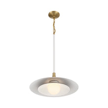 Load image into Gallery viewer, Welsh LED Pendant Light in Detail.