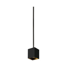 Load image into Gallery viewer, Exo 6 LED Pendant Light in Black.