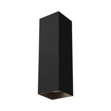 Load image into Gallery viewer, Exo LED Flush Mount Ceiling Light in Large/20-Degree/Matte Black / Black.