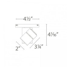 Load image into Gallery viewer, Exterminator II 1014 LED Monopoint - line drawing.