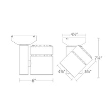 Load image into Gallery viewer, Exterminator II 1052 LED Monopoint - line drawing.