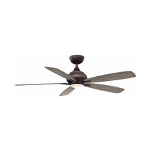 Load image into Gallery viewer, Doren LED Ceiling Fan in Matte Greige.