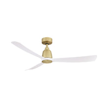 Load image into Gallery viewer, Kute Indoor / Outdoor Ceiling Fan in 52-Inch/Brushed Satin Brass.