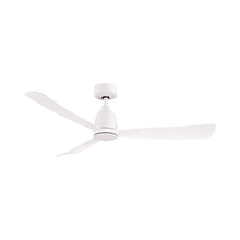 Load image into Gallery viewer, Kute Indoor / Outdoor Ceiling Fan in 52-Inch/Matte White.