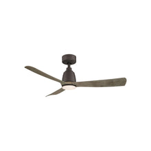 Load image into Gallery viewer, Kute Indoor / Outdoor LED Ceiling Fan in 44-Inch/Matte Greige.
