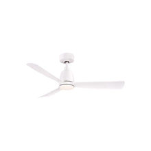 Load image into Gallery viewer, Kute Indoor / Outdoor LED Ceiling Fan in 44-Inch/Matte White.