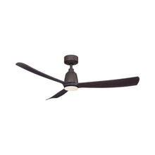 Load image into Gallery viewer, Kute Indoor / Outdoor LED Ceiling Fan in 52-Inch/Dark Bronze.
