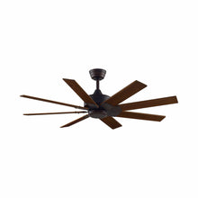 Load image into Gallery viewer, Levon Custom Ceiling Fanin Dark Bronze/Dark Walnut/52-Inch.