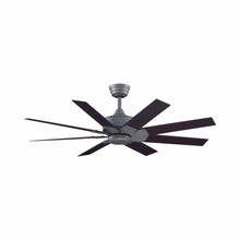 Load image into Gallery viewer, Levon Custom Ceiling Fanin Galvanized/Dark Walnut/52-Inch.