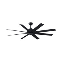Load image into Gallery viewer, Levon Custom Ceiling Fanin Black/Black/64-Inch.