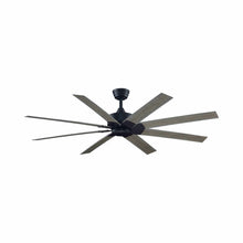 Load image into Gallery viewer, Levon Custom Ceiling Fanin Black/Weathered Wood/64-Inch.