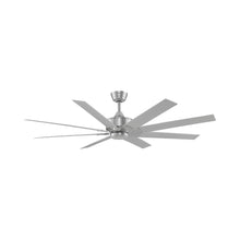 Load image into Gallery viewer, Levon Custom Ceiling Fanin Brushed Nickel/Brushed Nickel/64-Inch.