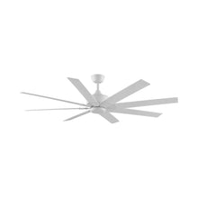 Load image into Gallery viewer, Levon Custom Ceiling Fanin Matte White/Matte White/64-Inch.
