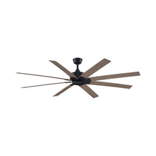 Load image into Gallery viewer, Levon Custom Ceiling Fanin Black/Washed Pine/72-Inch.