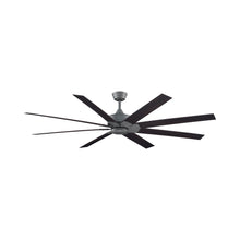 Load image into Gallery viewer, Levon Custom Ceiling Fanin Galvanized/Dark Walnut/72-Inch.