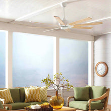 Load image into Gallery viewer, Levon Custom Ceiling Fan in living room.