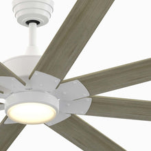 Load image into Gallery viewer, Levon Custom LED Ceiling Fan in Detail.