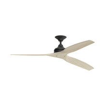 Load image into Gallery viewer, Spitfire Ceiling Fan in Black/Washed White/48-Inch.