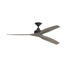 Load image into Gallery viewer, Spitfire Ceiling Fan in Black/Weathered Wood/48-Inch.
