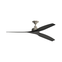 Load image into Gallery viewer, Spitfire Ceiling Fan in Brushed Nickel/Black/48-Inch.