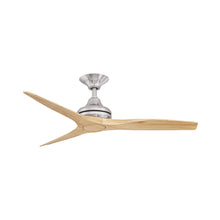 Load image into Gallery viewer, Spitfire Ceiling Fan in Brushed Nickel/Natural/48-Inch.