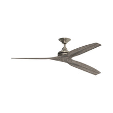 Load image into Gallery viewer, Spitfire Ceiling Fan in Brushed Nickel/Weathered Wood/48-Inch.
