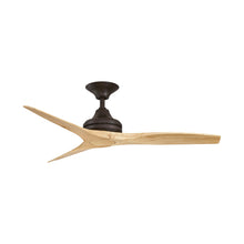 Load image into Gallery viewer, Spitfire Ceiling Fan in Dark Bronze/Natural/48-Inch.