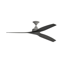 Load image into Gallery viewer, Spitfire Ceiling Fan in Galvanized/Black/48-Inch.