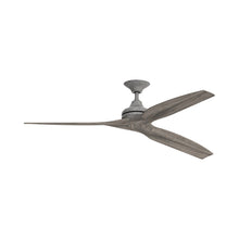Load image into Gallery viewer, Spitfire Ceiling Fan in Galvanized/Weathered Wood/48-Inch.