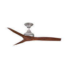 Load image into Gallery viewer, Spitfire Ceiling Fan in Galvanized/Whiskey Wood/48-Inch.