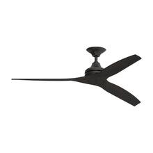 Load image into Gallery viewer, Spitfire Ceiling Fan in Black/Dark Walnut/60-Inch.