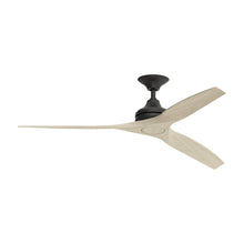 Load image into Gallery viewer, Spitfire Ceiling Fan in Black/Washed White/60-Inch.