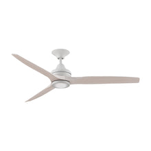 Load image into Gallery viewer, Spitfire LED Ceiling Fan in Matte White/Washed White/60-Inch.