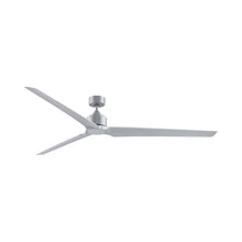 Load image into Gallery viewer, TriAire Custom 84" Ceiling Fan in Silver/Silver/Without Light Kit.