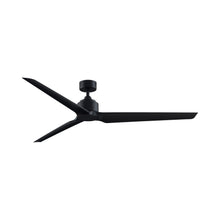 Load image into Gallery viewer, TriAire Custom Ceiling Fan in 72-Inch/Black/Black.
