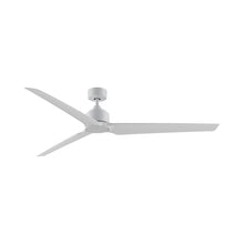 Load image into Gallery viewer, TriAire Custom Ceiling Fan in 72-Inch/Matte White/Matte White.
