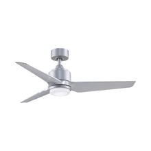 Load image into Gallery viewer, TriAire Custom LED Ceiling Fan in 48-Inch/Silver/Silver.