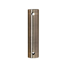 Load image into Gallery viewer, Fanimation Wet Listed Downrod in Antique Brass.