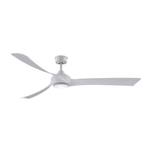 Load image into Gallery viewer, Wrap Custom 72 Inch LED Ceiling Fan in Matte White/White Washed.