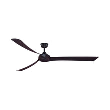 Load image into Gallery viewer, Wrap Custom 84 Inch Ceiling Fan in Dark Bronze/Dark Walnut/Without Light Kit.