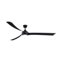 Load image into Gallery viewer, Wrap Custom 84 Inch Ceiling Fan in Black/Black/Light Kit Included.