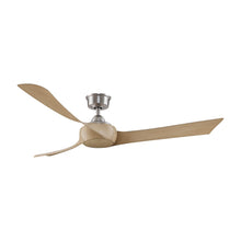 Load image into Gallery viewer, Wrap Custom Ceiling FanBrushed Nickel/Natural/60-Inch.