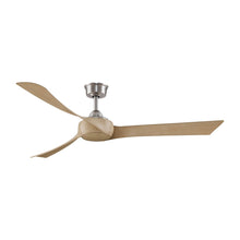 Load image into Gallery viewer, Wrap Custom Ceiling FanBrushed Nickel/Natural/64-Inch.