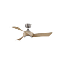 Load image into Gallery viewer, Wrap Custom LED Ceiling Fan in Brushed Nickel/Natural/44-Inch.