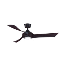 Load image into Gallery viewer, Wrap Custom LED Ceiling Fan in Dark Bronze/Dark Walnut/52-Inch.